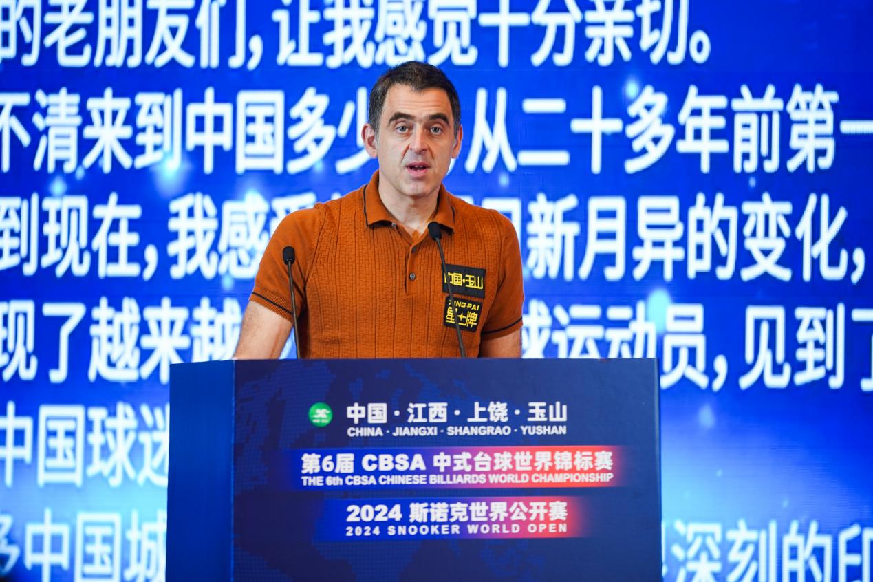 奧沙利文 賽事方供圖 奧沙利文 賽事方供圖